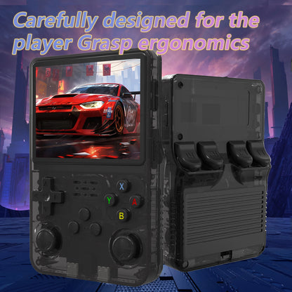 Open Source R36S Retro Handheld Video Game Console Linux System 3.5 Inch IPS Screen Portable Pocket Video Player 64GB Games