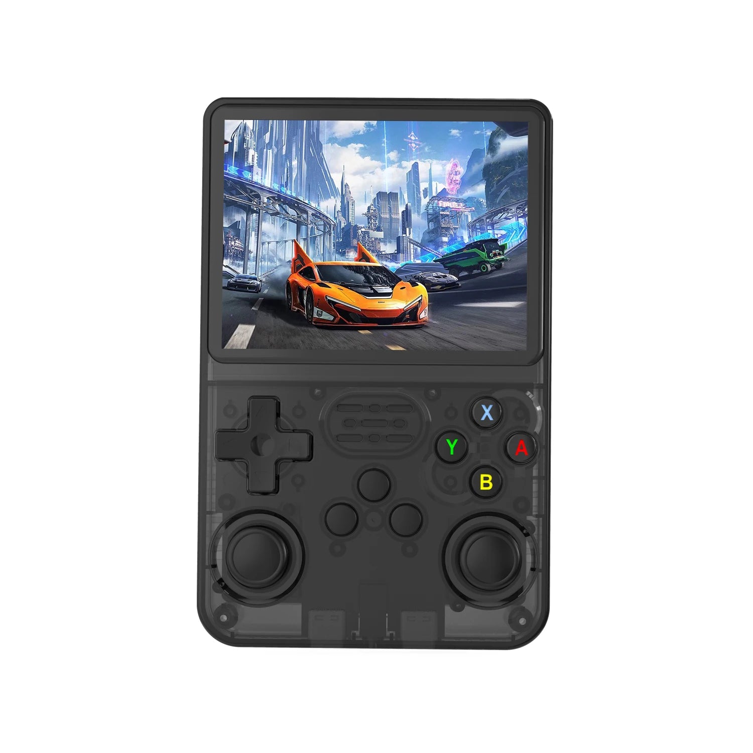 Open Source R36S Retro Handheld Video Game Console Linux System 3.5 Inch IPS Screen Portable Pocket Video Player 64GB Games